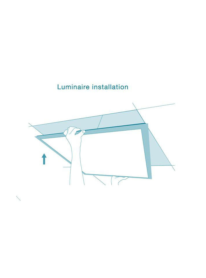 Panel Led Rectangular 60x120 60W Domus III - Luz Neutra