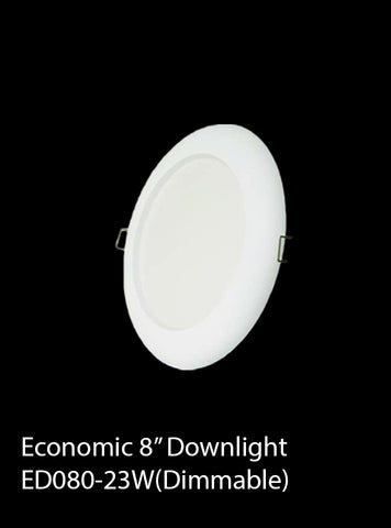 8" LED Down Light Dimmable - Economic